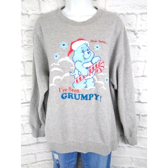 Care Bears Tops - Vintage Care Bears Christmas Sweatshirt Rare L